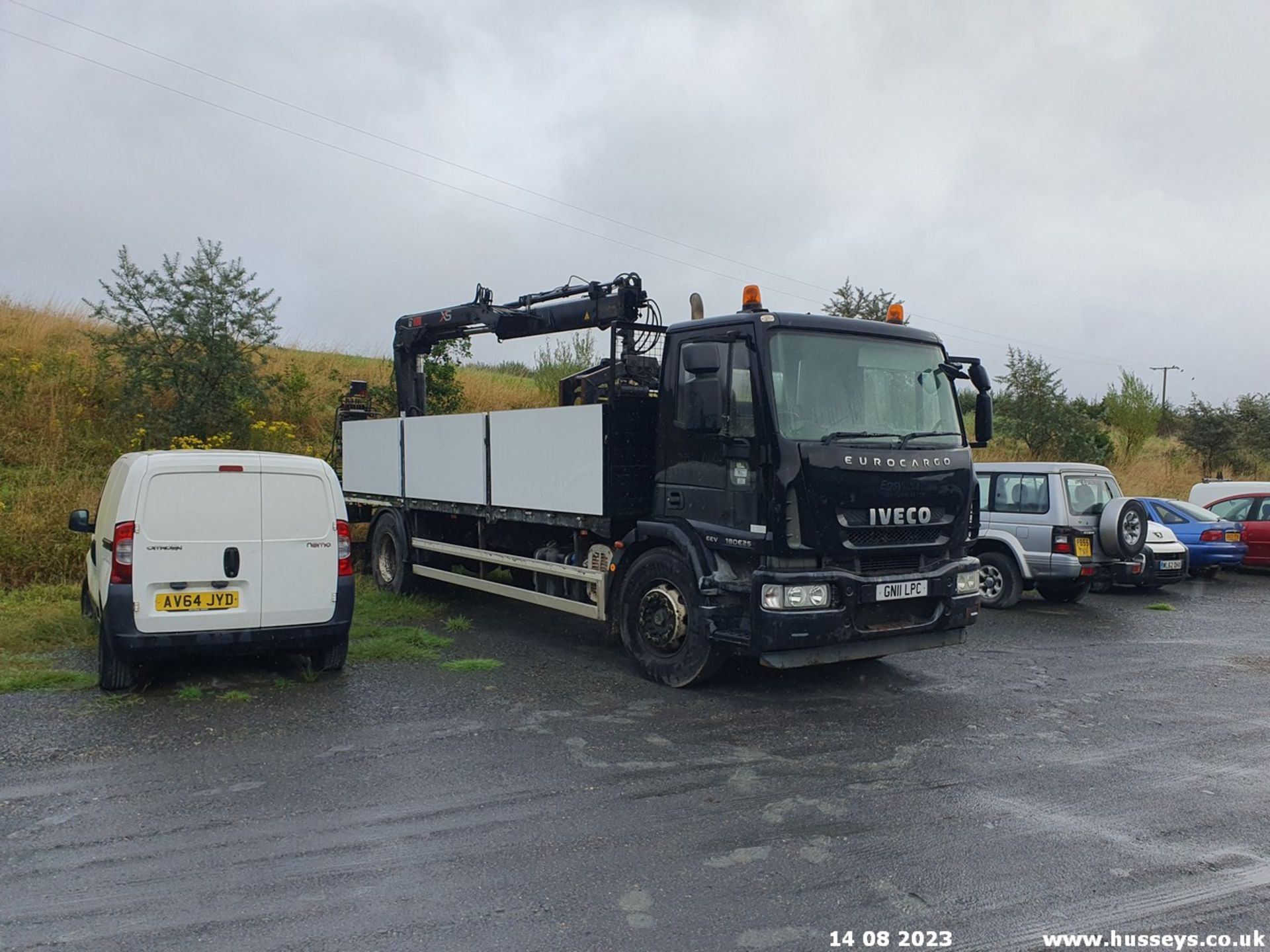 11/11 IVECO EUROCARGO (MY 2008) HIAB - 5880cc 2dr (Black) - Image 9 of 33