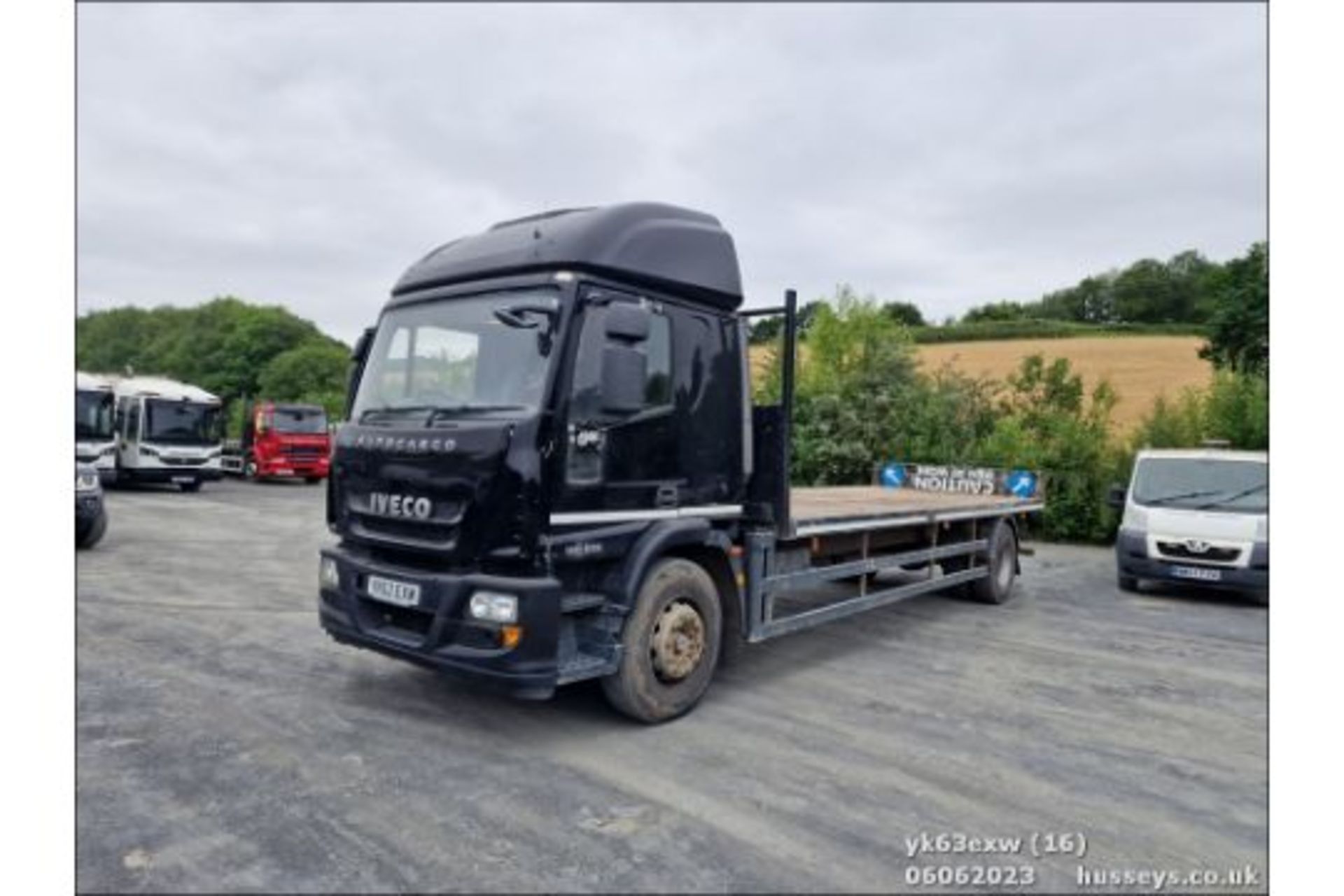 13/63 IVECO EUROCARGO (MY 2008) - 5880cc 2dr Flat Bed (Black) - Image 16 of 21