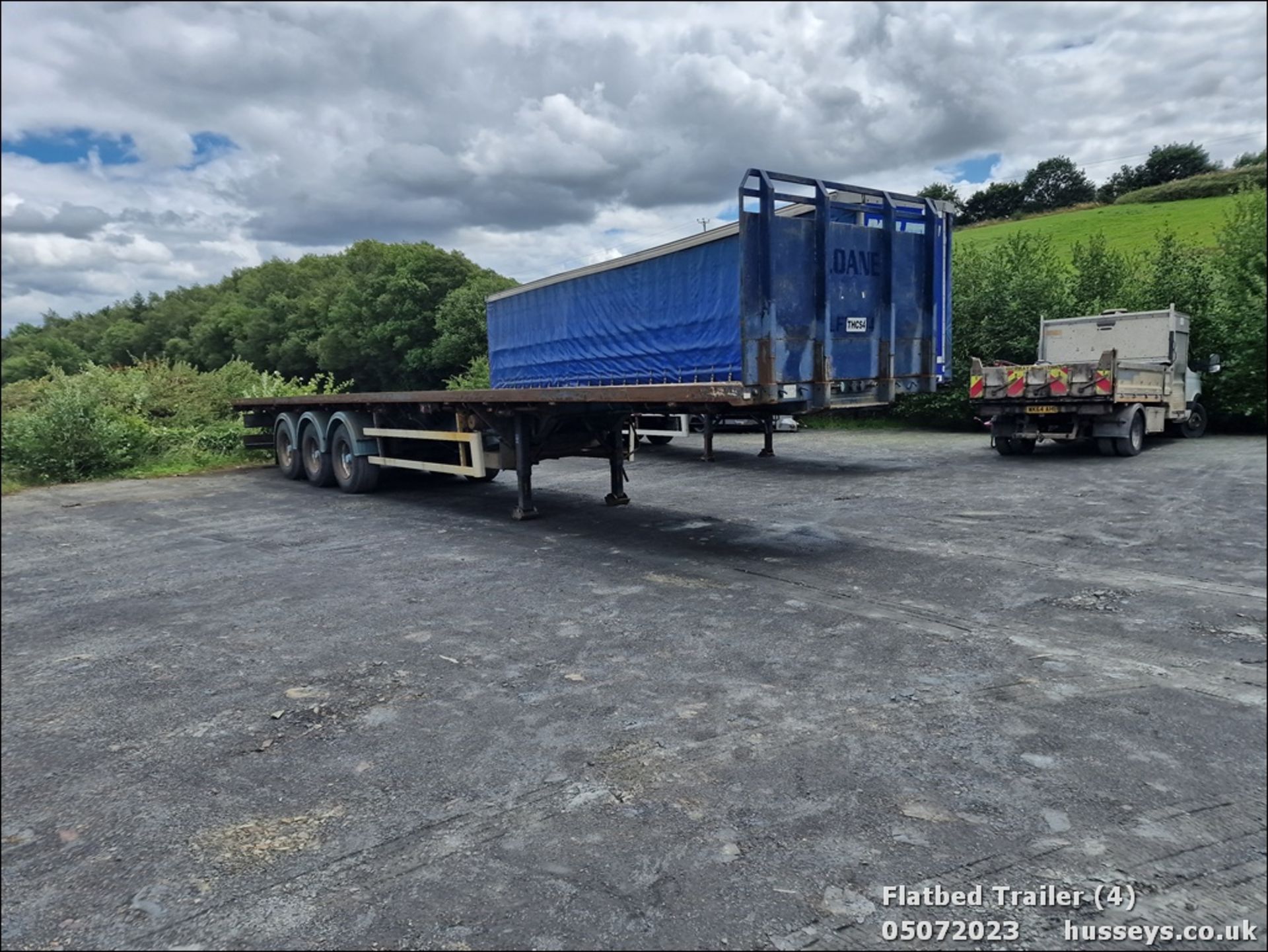 SDC EXTENDABLE TRAILER 2007. TWIST LOCKS & STEEL POSTS. NO TEST - Image 3 of 18