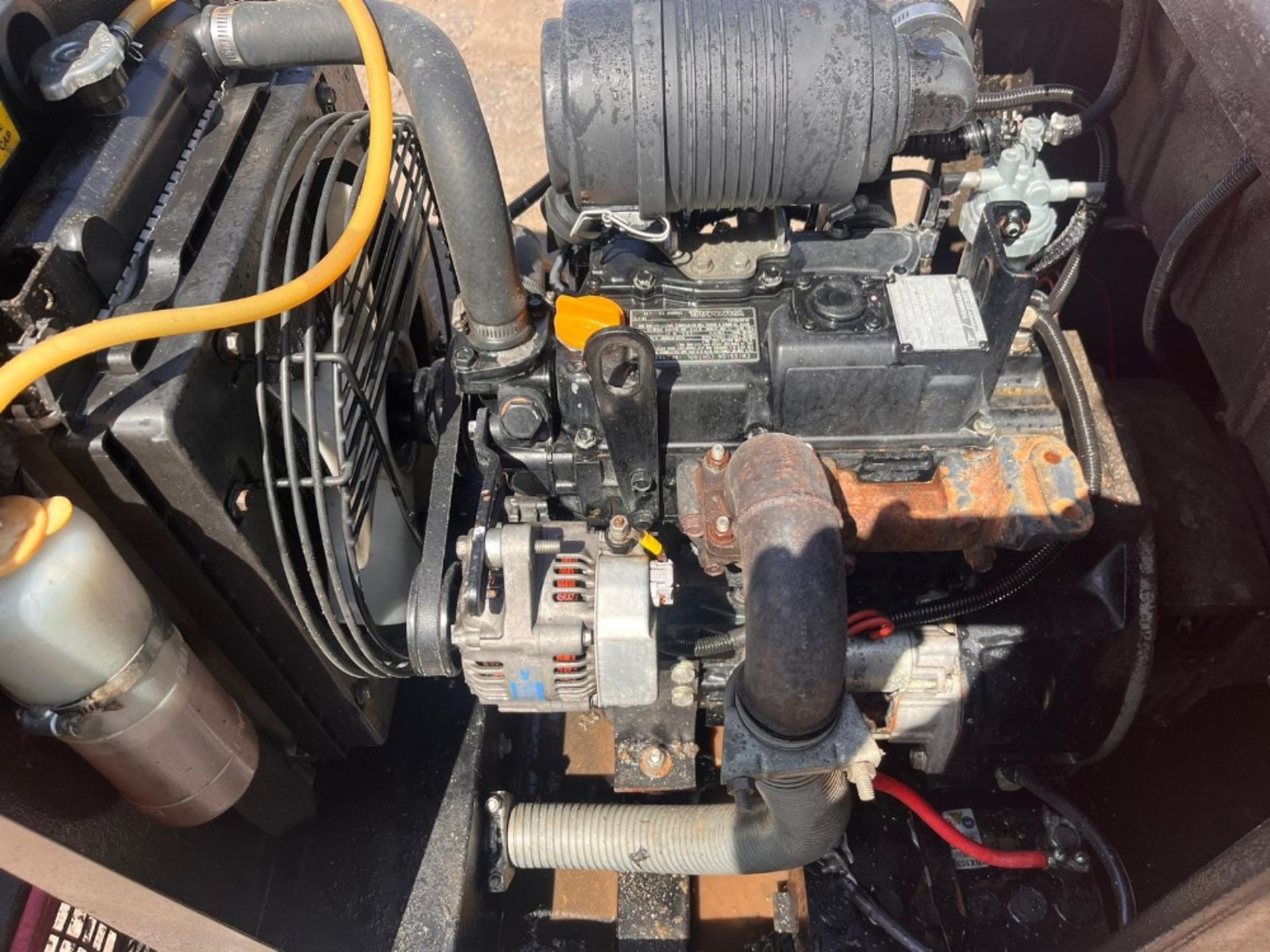 PRAMAC P11000 DIESEL GENERATOR YANMAR 3CYL ENGINE RMP - Image 6 of 8