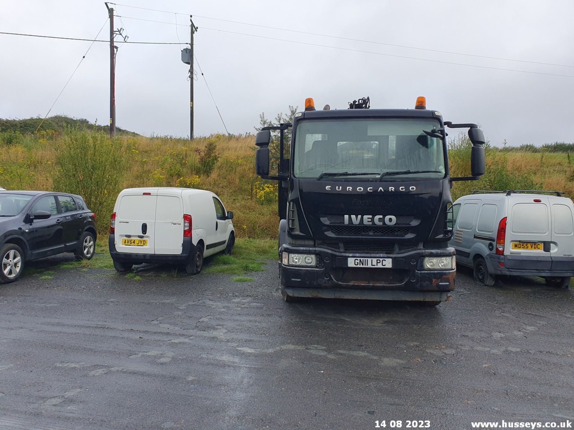 11/11 IVECO EUROCARGO (MY 2008) HIAB - 5880cc 2dr (Black) - Image 6 of 33