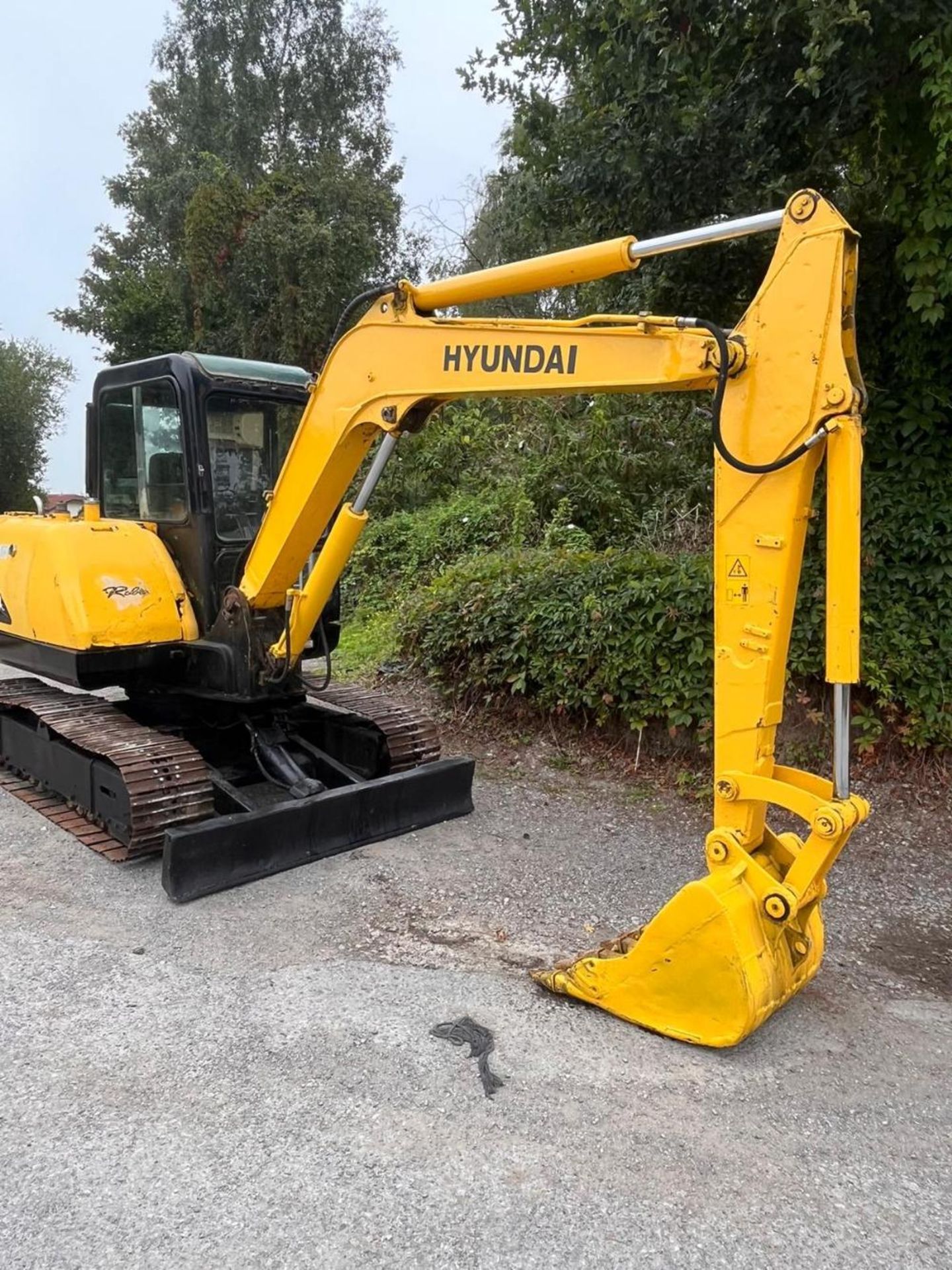 HYUNDAI R55-7 EXCAVATOR RTD - Image 4 of 12