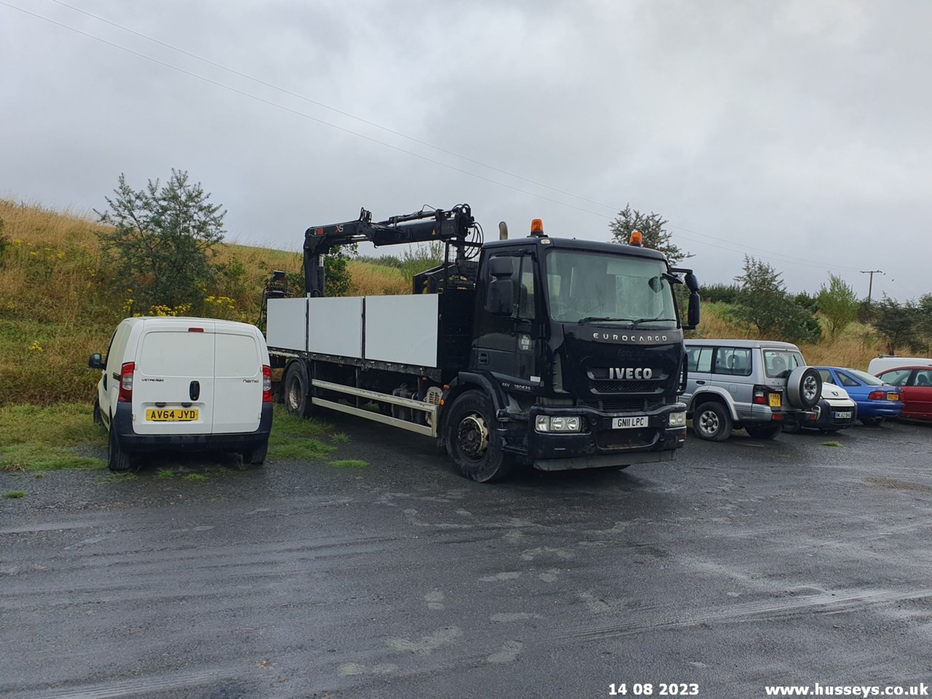 11/11 IVECO EUROCARGO (MY 2008) HIAB - 5880cc 2dr (Black) - Image 10 of 33