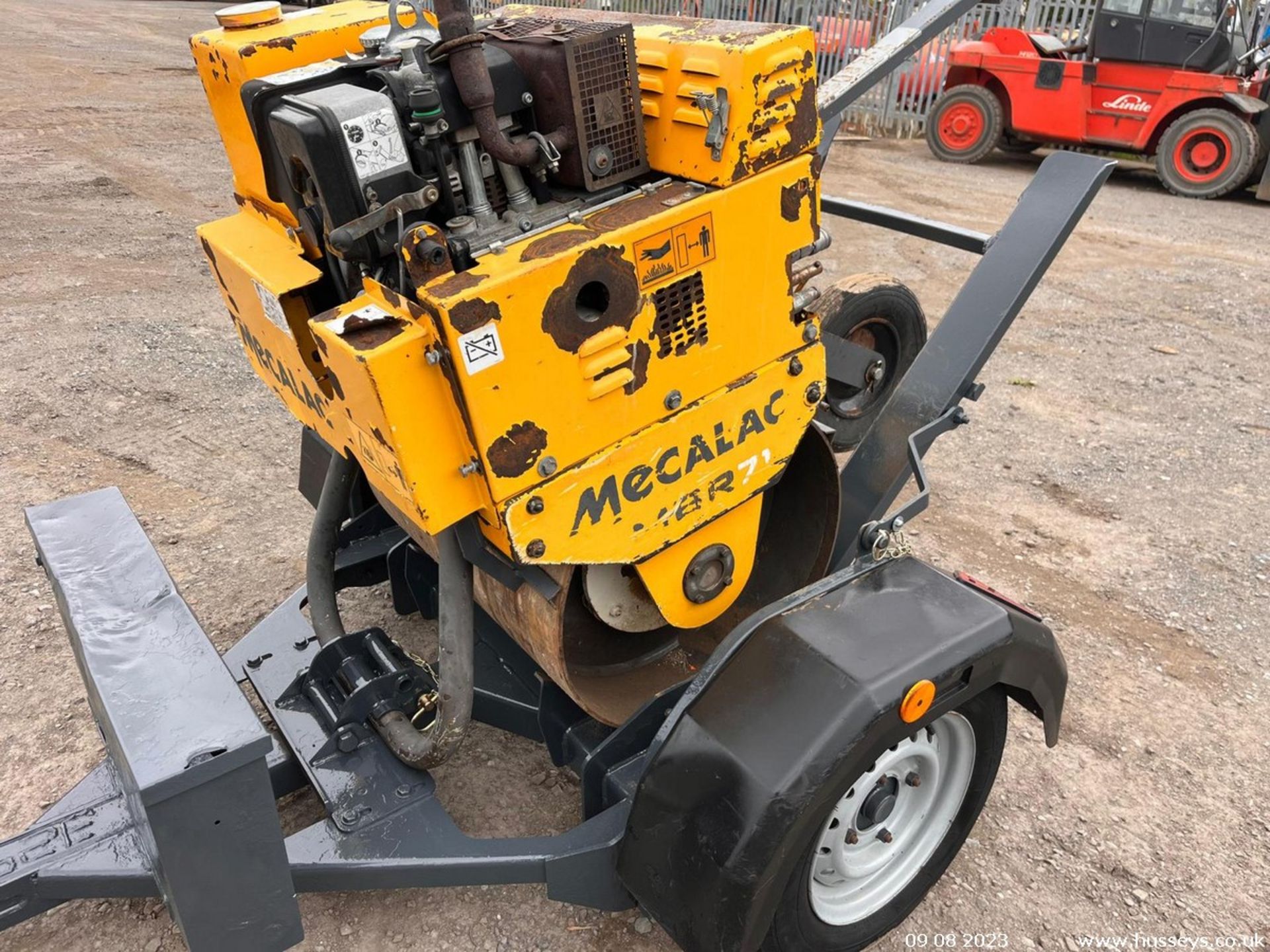 MECALAC MBR71 ROLLER C.W TRAILER RDV ROLLER 2018 TRAILER 2016 - Image 4 of 8