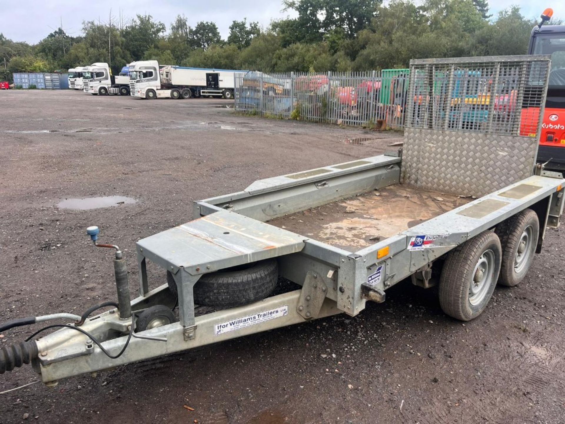 IFOR WILLIAMS GX84 PLANT TRAILER 2017 - Image 2 of 12
