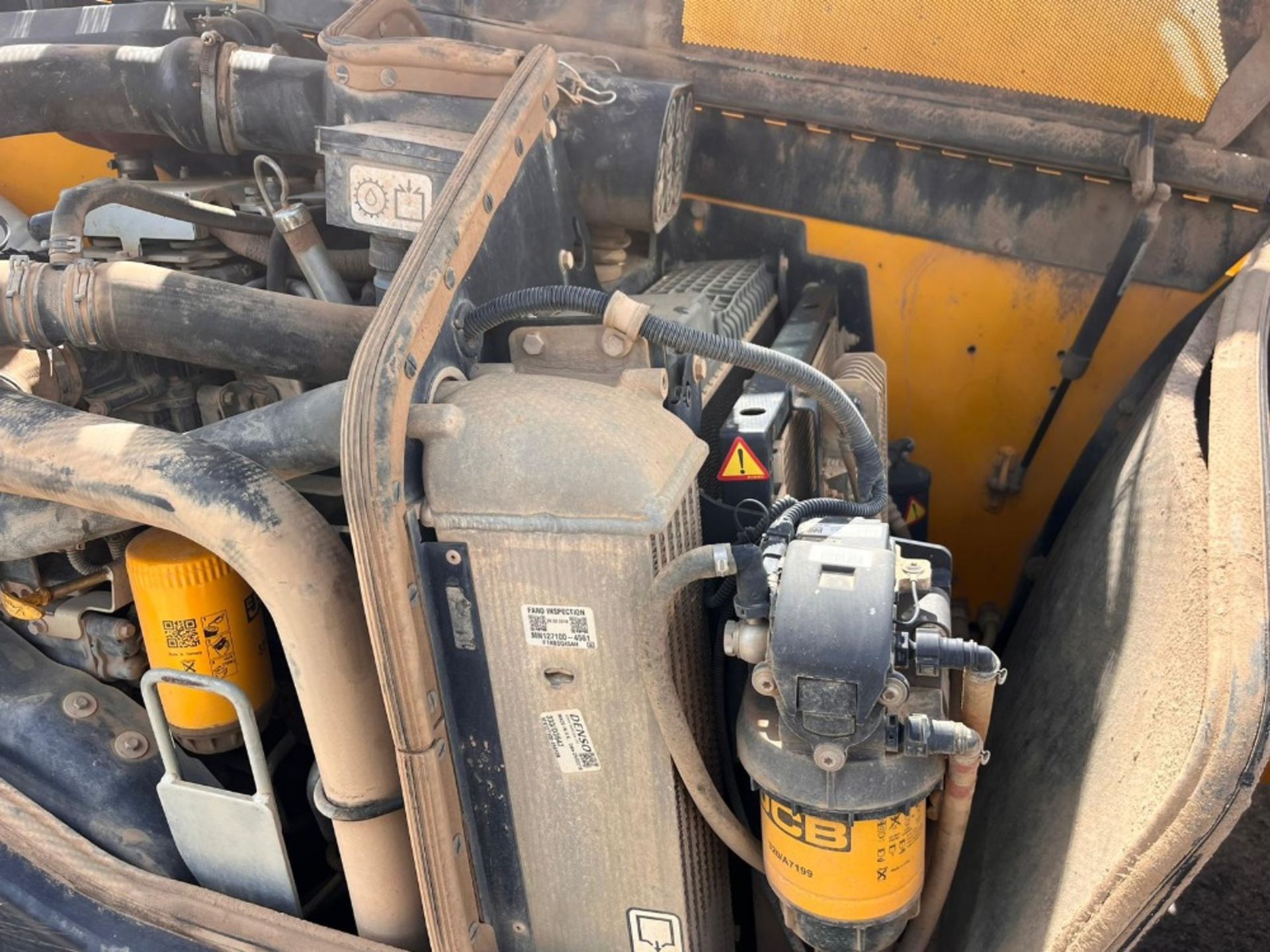 JCB 540-140 TELEHANDLER 2019 4820HRS BUCKET ROOF TRUSS LIFTER FORK POSITIONERS SWAY STR8 FRM WORK - Image 14 of 23