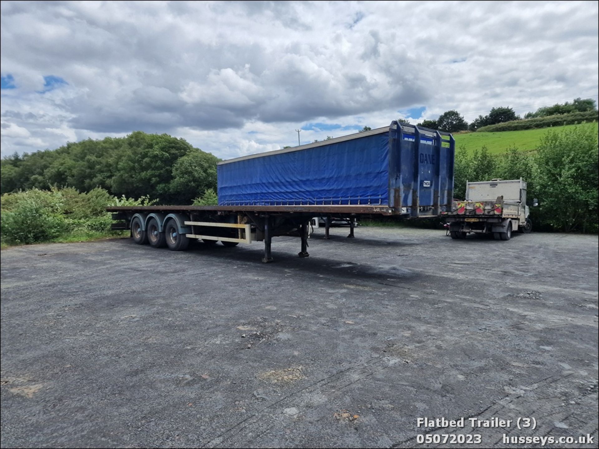 SDC EXTENDABLE TRAILER 2007. TWIST LOCKS & STEEL POSTS. NO TEST - Image 2 of 18