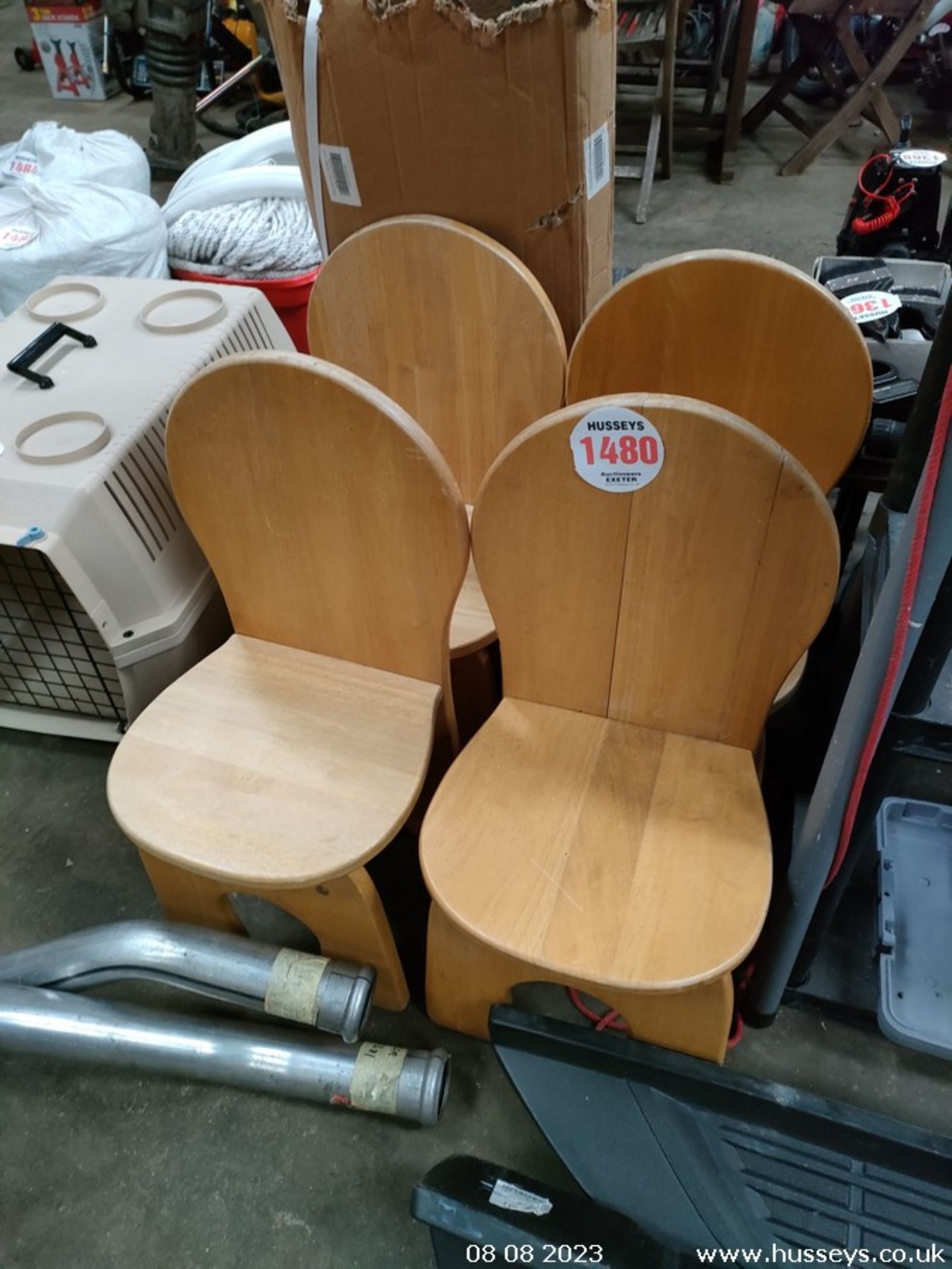 4 CHILDRENS CHAIRS