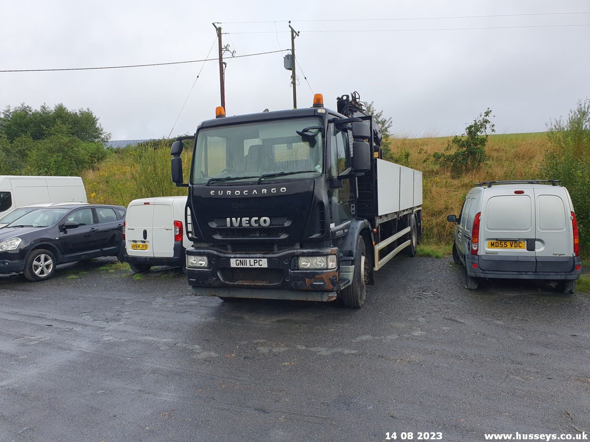 11/11 IVECO EUROCARGO (MY 2008) HIAB - 5880cc 2dr (Black) - Image 4 of 33