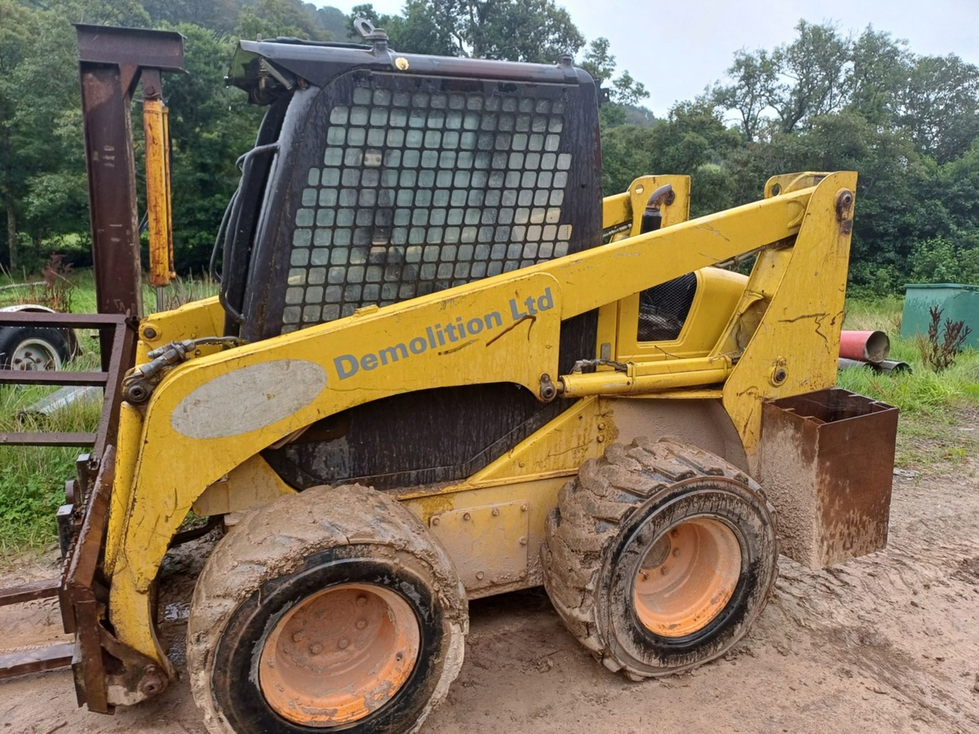 KOMATSU SK1020 SKIDSTEER 2007, NEW ENGINE 500HRS AGO, 1 TON LIFT