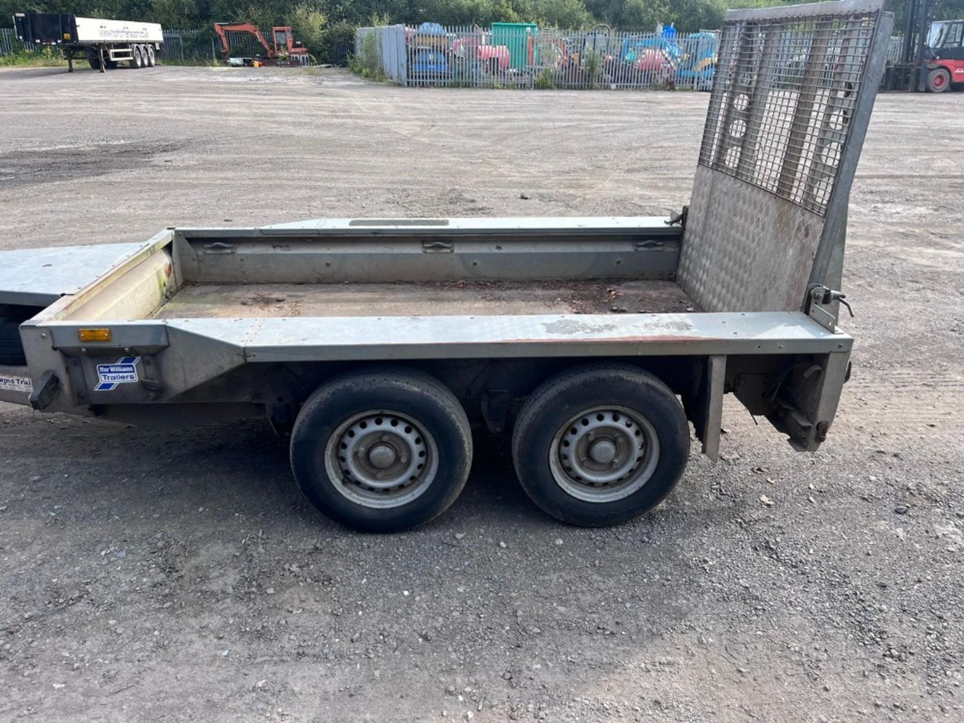 IFOR WILLIAMS GX84 2.7 TON PLANT TRAILER - Image 4 of 13