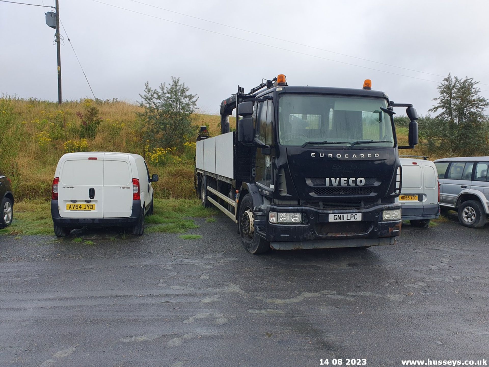 11/11 IVECO EUROCARGO (MY 2008) HIAB - 5880cc 2dr (Black) - Image 8 of 33