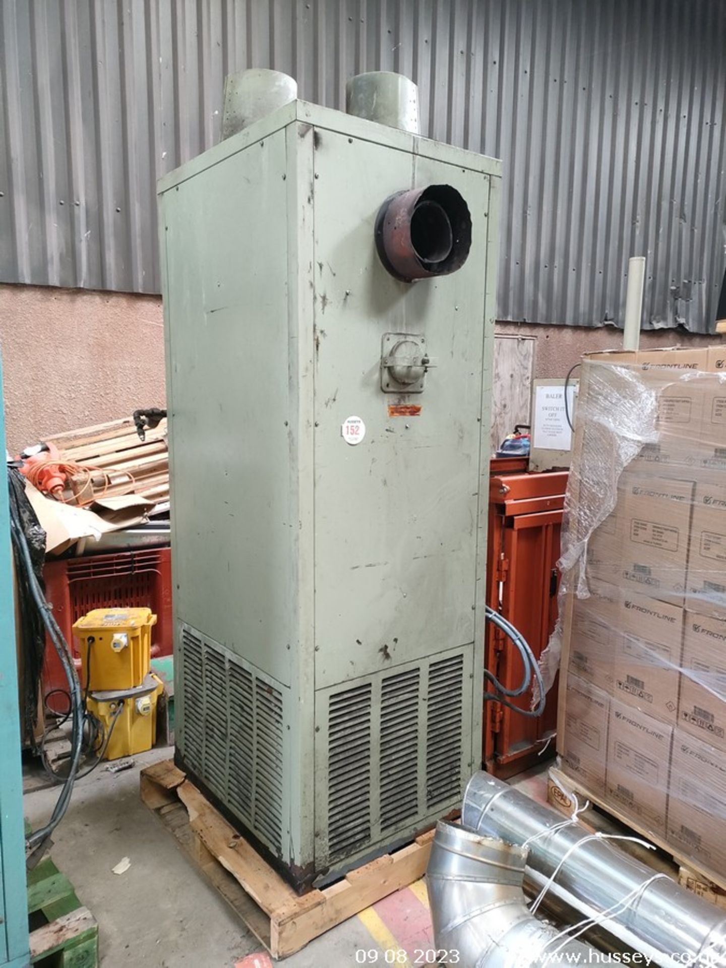 POWRMATIC CPO300 WORKSHOP HEATER C.W FLUES