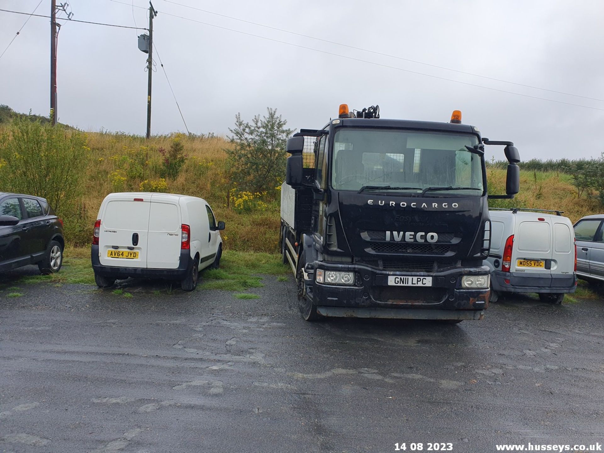 11/11 IVECO EUROCARGO (MY 2008) HIAB - 5880cc 2dr (Black) - Image 7 of 33