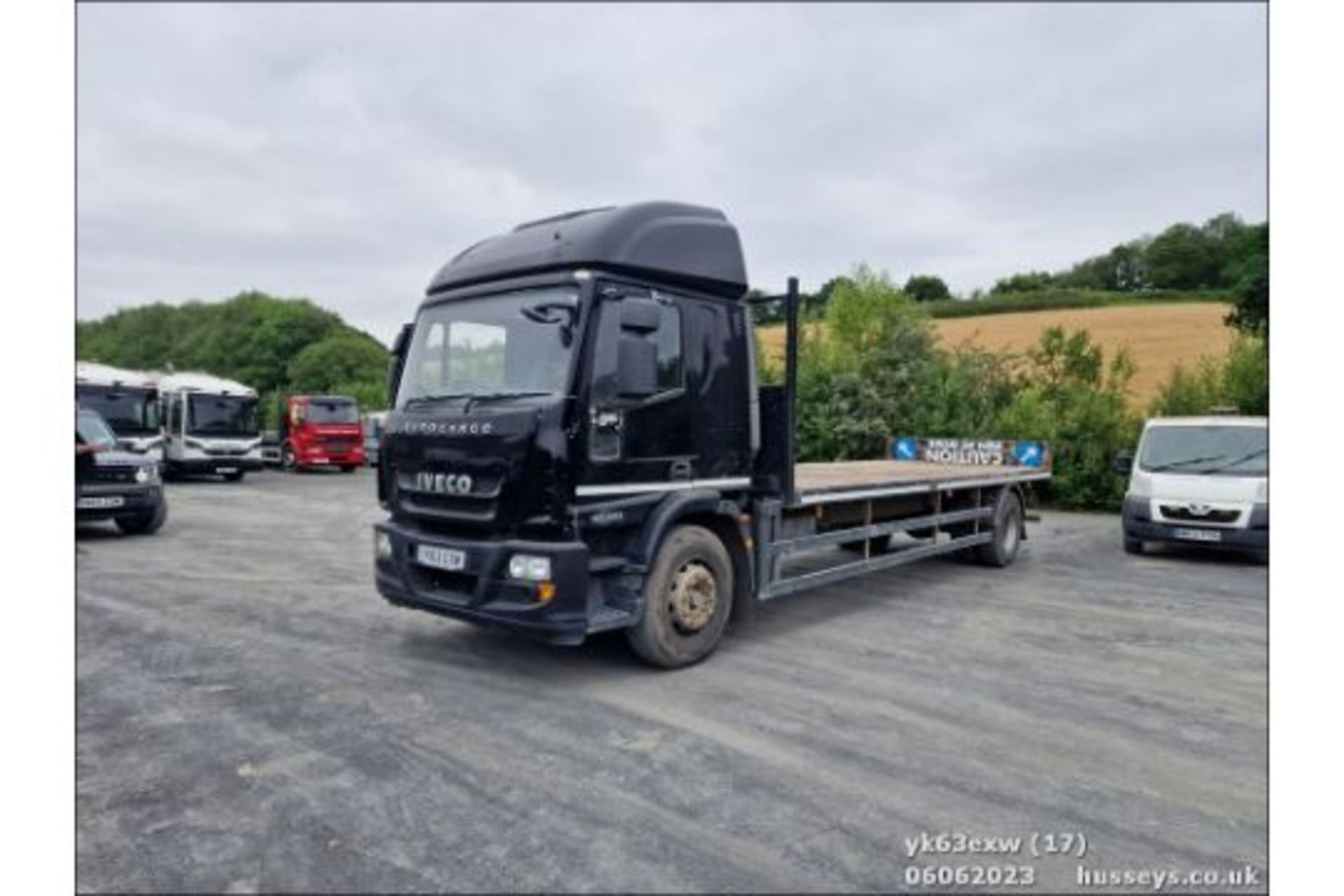 13/63 IVECO EUROCARGO (MY 2008) - 5880cc 2dr Flat Bed (Black) - Image 17 of 21