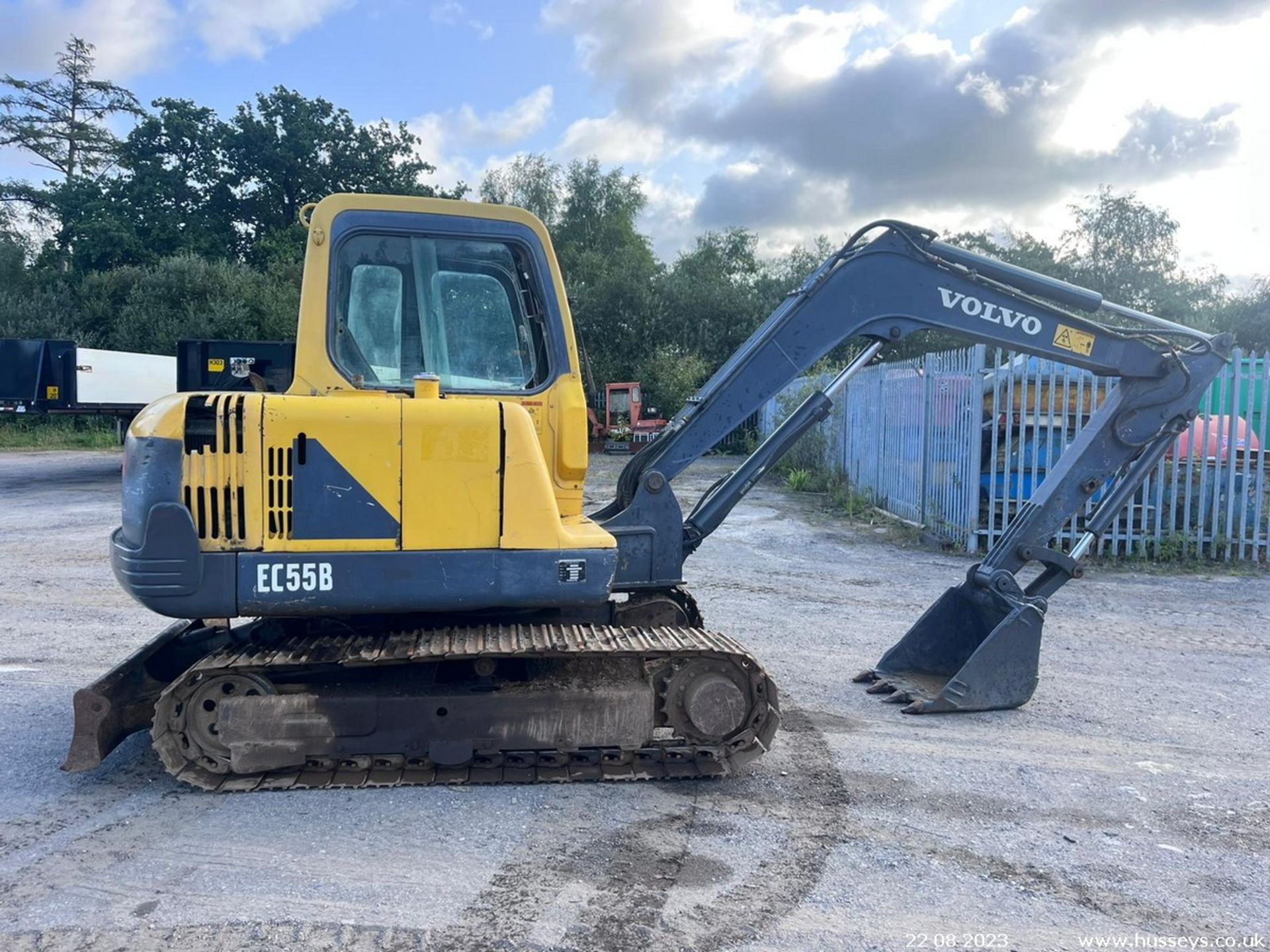 VOLVO EC55B DIGGER 2012 RTD