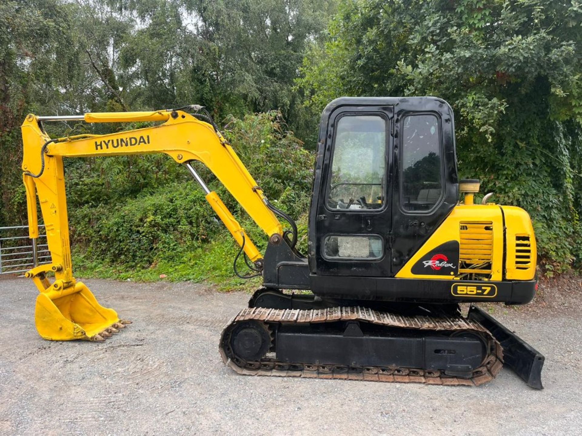 HYUNDAI R55-7 EXCAVATOR RTD