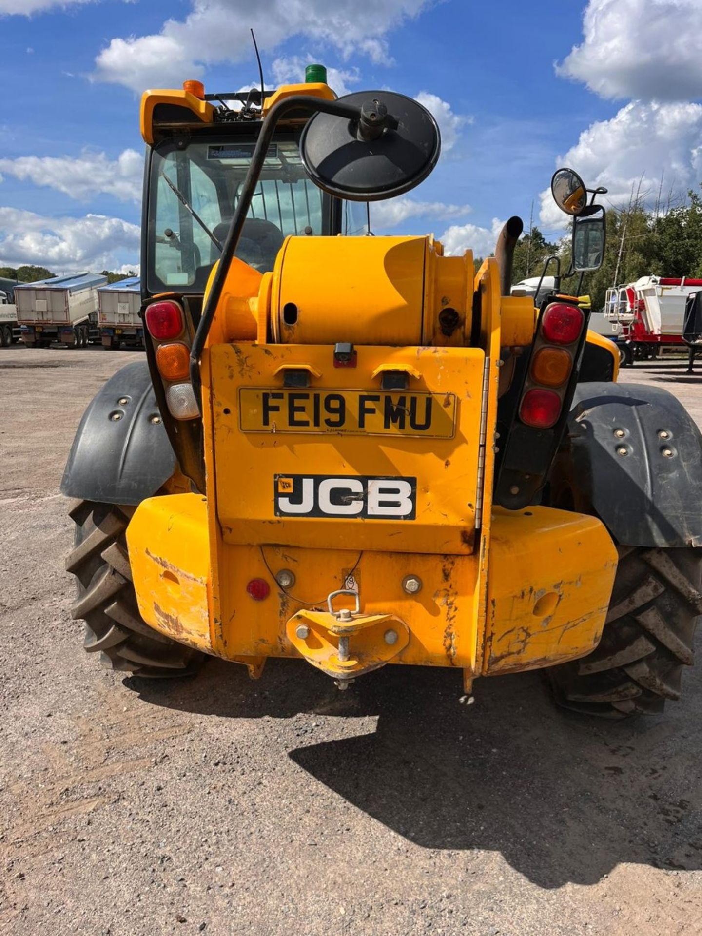 JCB 540-140 TELEHANDLER 2019 4820HRS BUCKET ROOF TRUSS LIFTER FORK POSITIONERS SWAY STR8 FRM WORK - Image 6 of 23