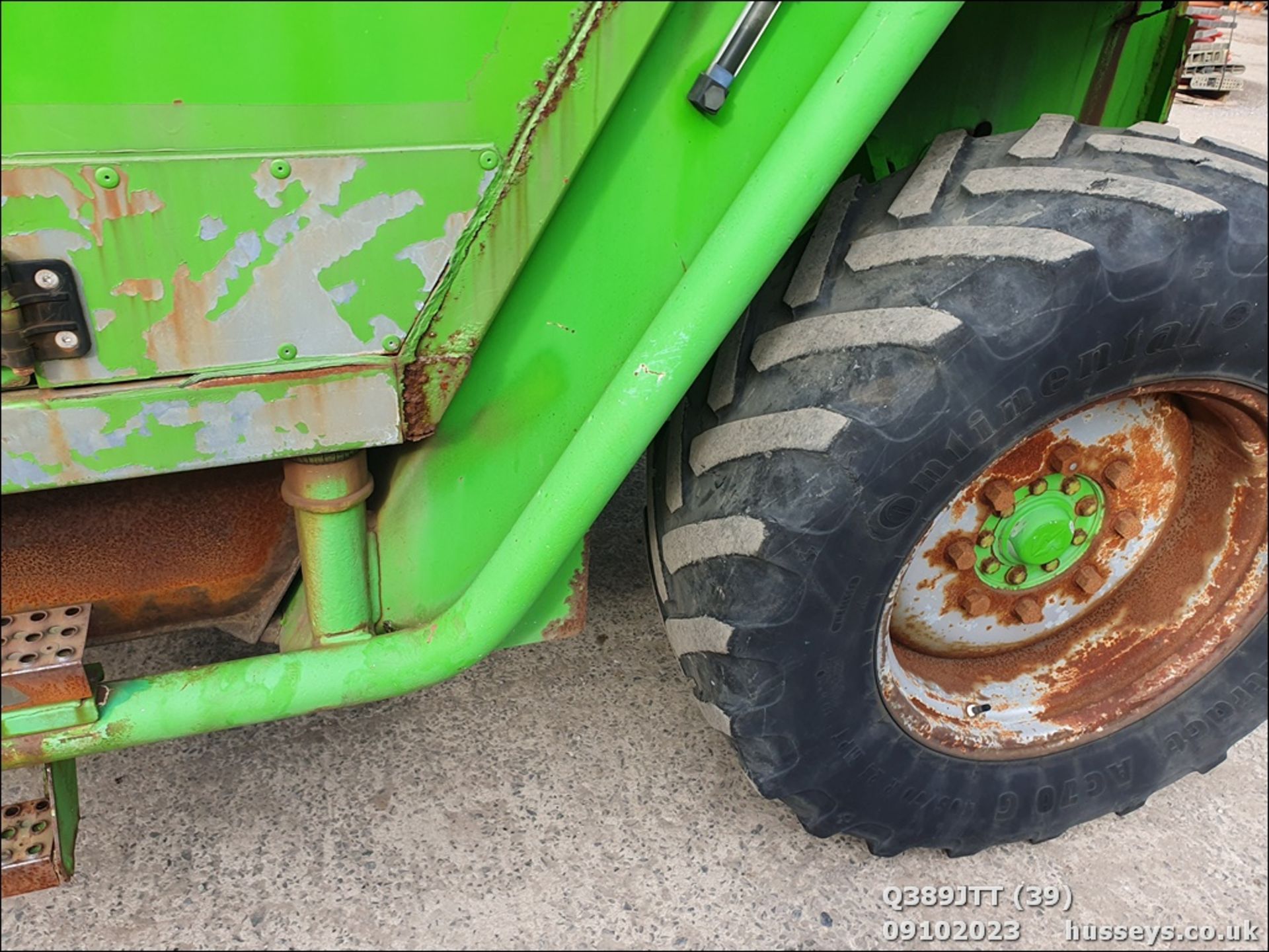 MERLO P287EVT TELEHANDLER & 2 BUCKETS. HOUR CLOCK & FUEL GAUGE U/S - Image 26 of 47