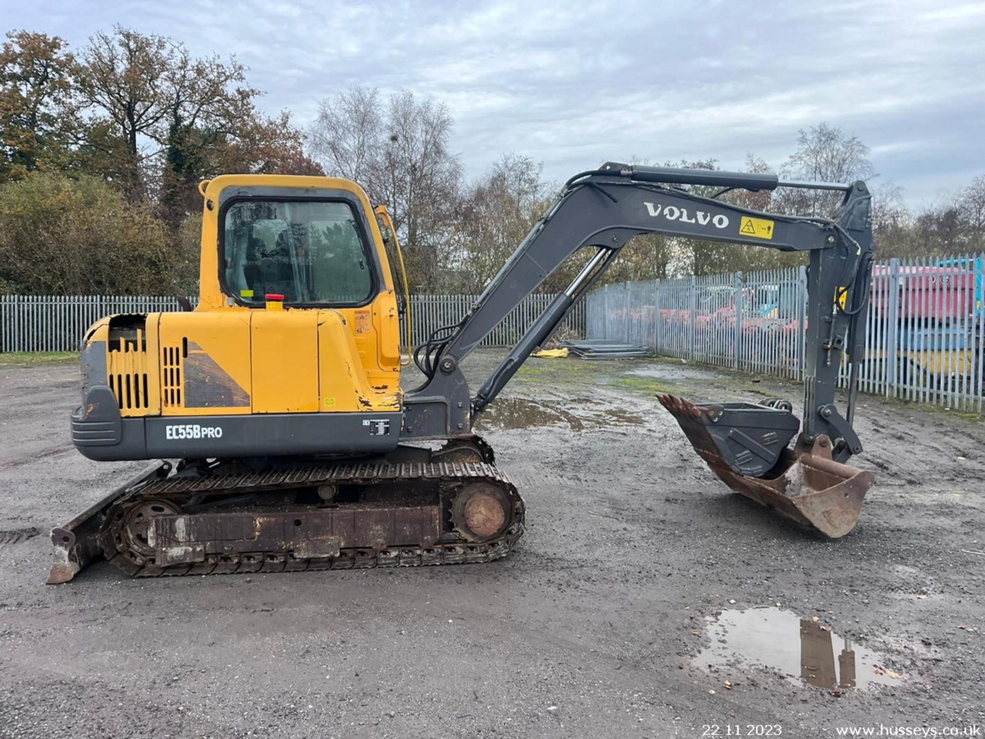 VOLVO EC55B PRO DIGGER 2011 3815HRS 2 BUCKETS RTD - Image 3 of 16