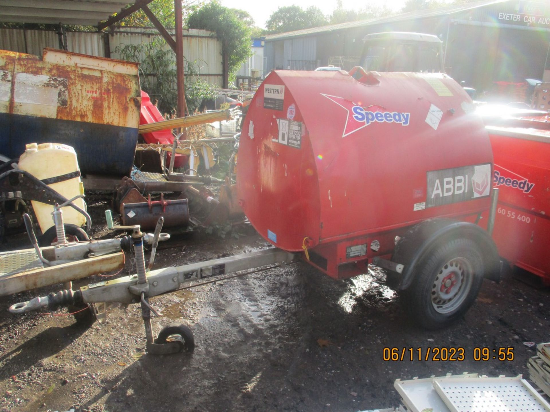 WESTERN 950 LITRE DIESEL BOWSER