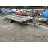 INDESPENSION TRI AXLE TILT BED TRANSPORTER TRAILER