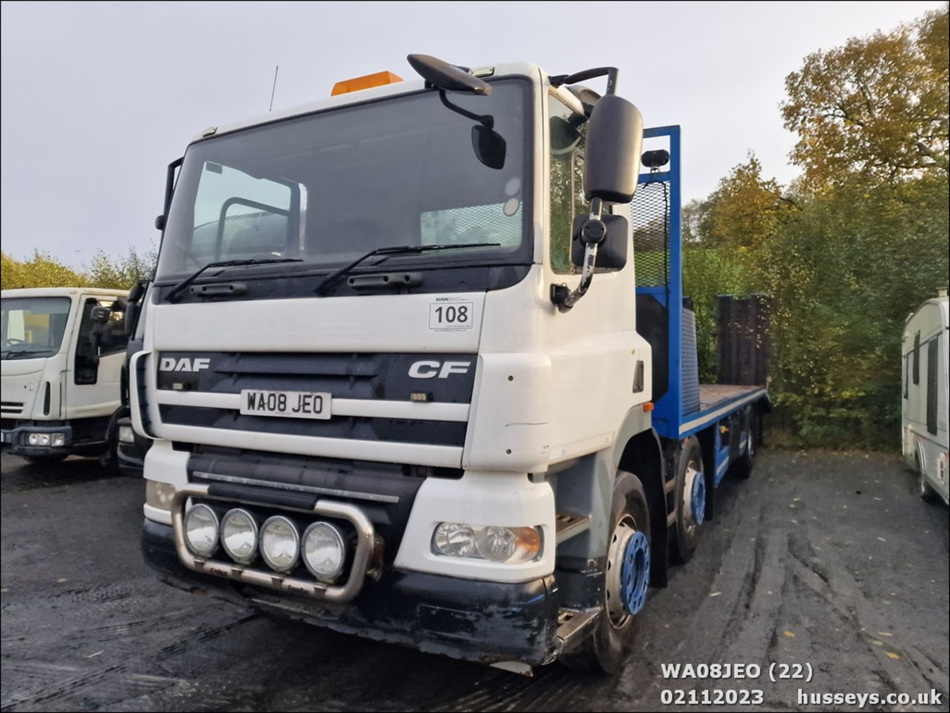 08/08 DAF TRUCKS CF - 12900cc 2dr Flat Bed (Blue) - Image 22 of 32