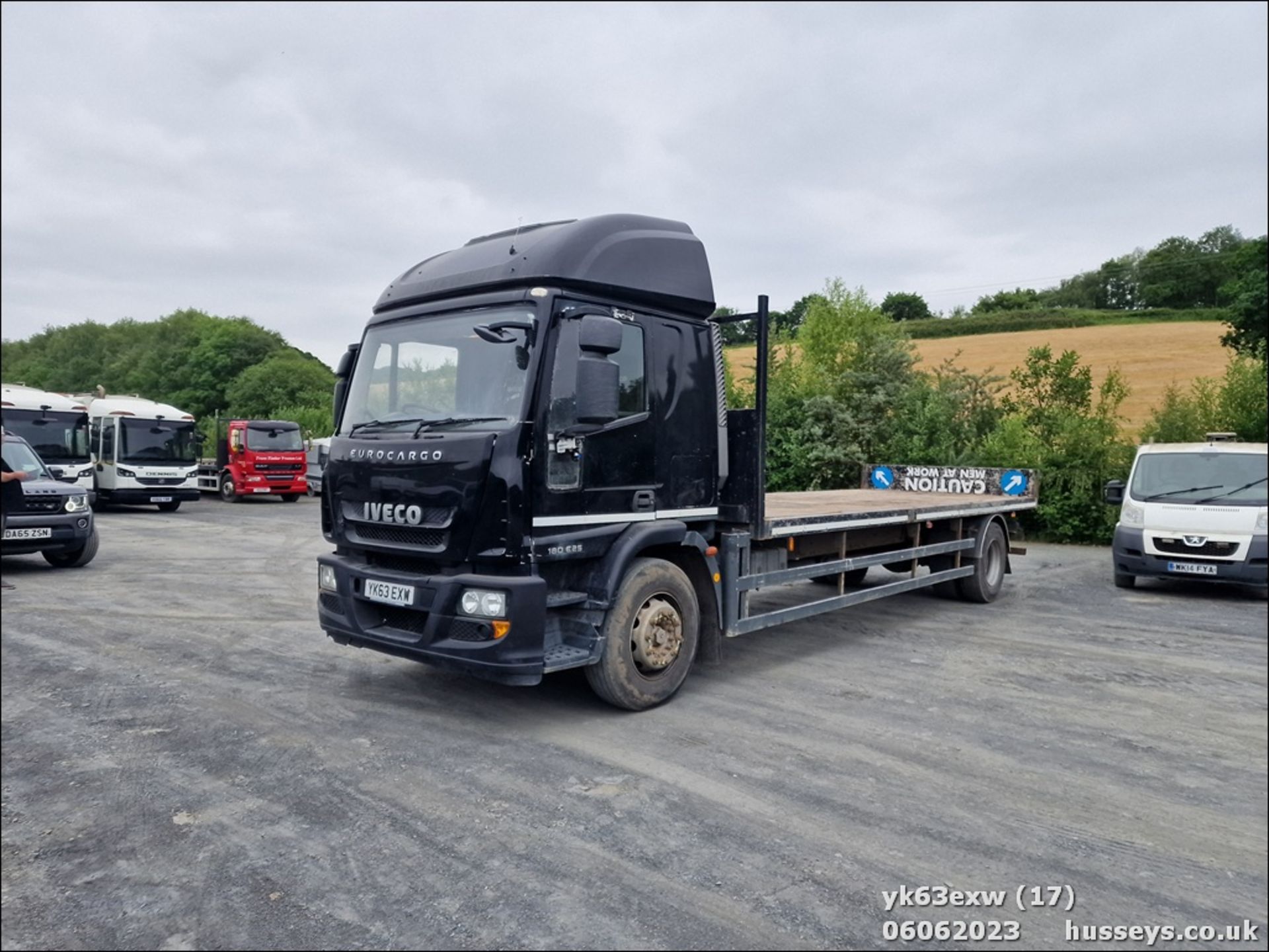 13/63 IVECO EUROCARGO (MY 2008) - 5880cc 2dr Flat Bed (Black) - Image 17 of 21