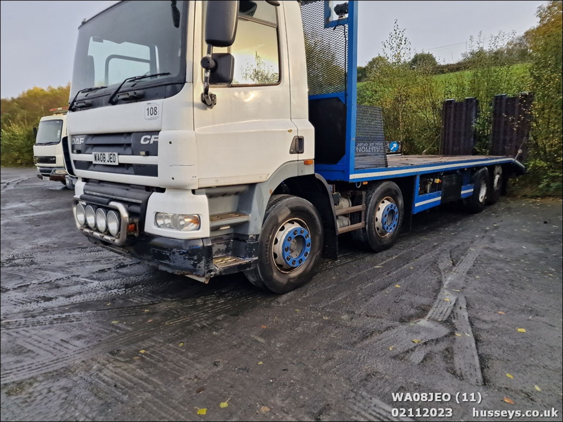 08/08 DAF TRUCKS CF - 12900cc 2dr Flat Bed (Blue) - Image 11 of 32