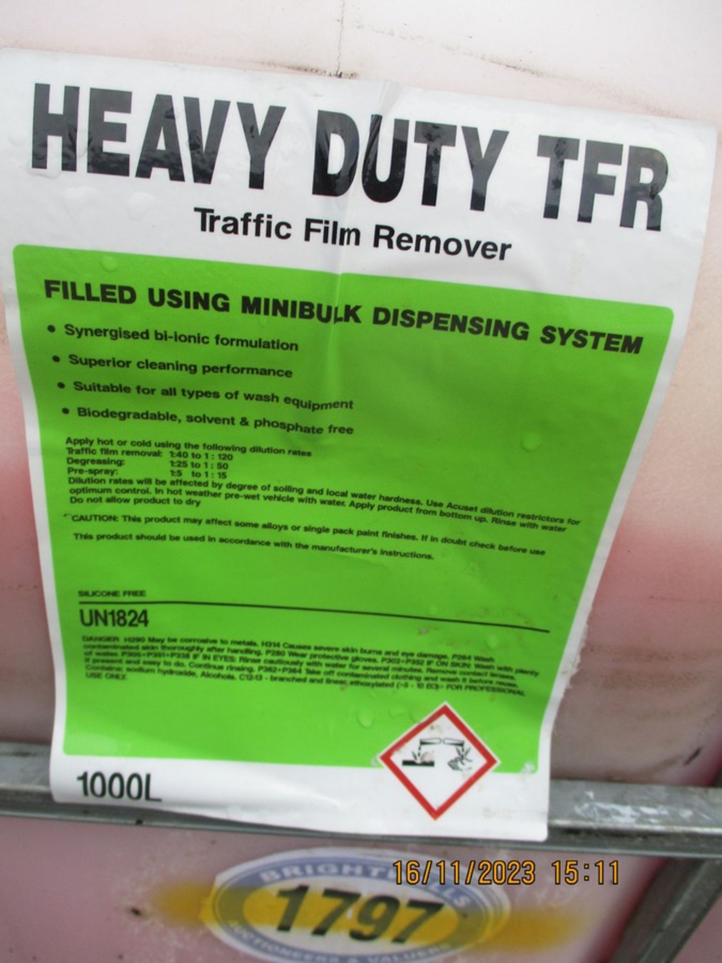 TRAFFIC FILM REMOVER - Image 2 of 2