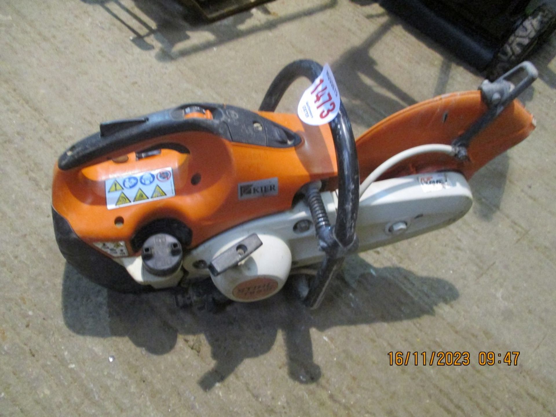 STIHL TS410 DISC CUTTER 008