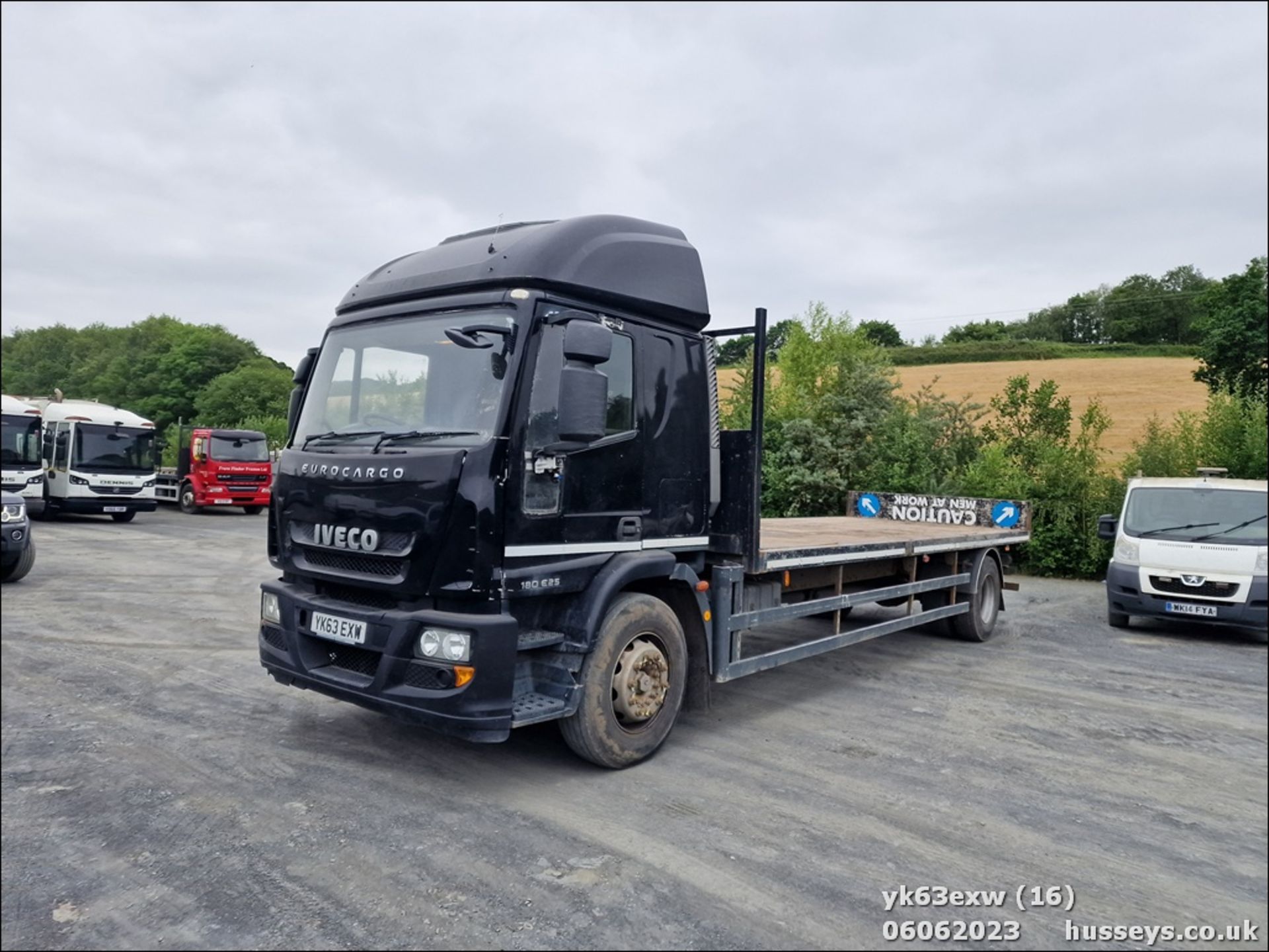 13/63 IVECO EUROCARGO (MY 2008) - 5880cc 2dr Flat Bed (Black) - Image 18 of 21