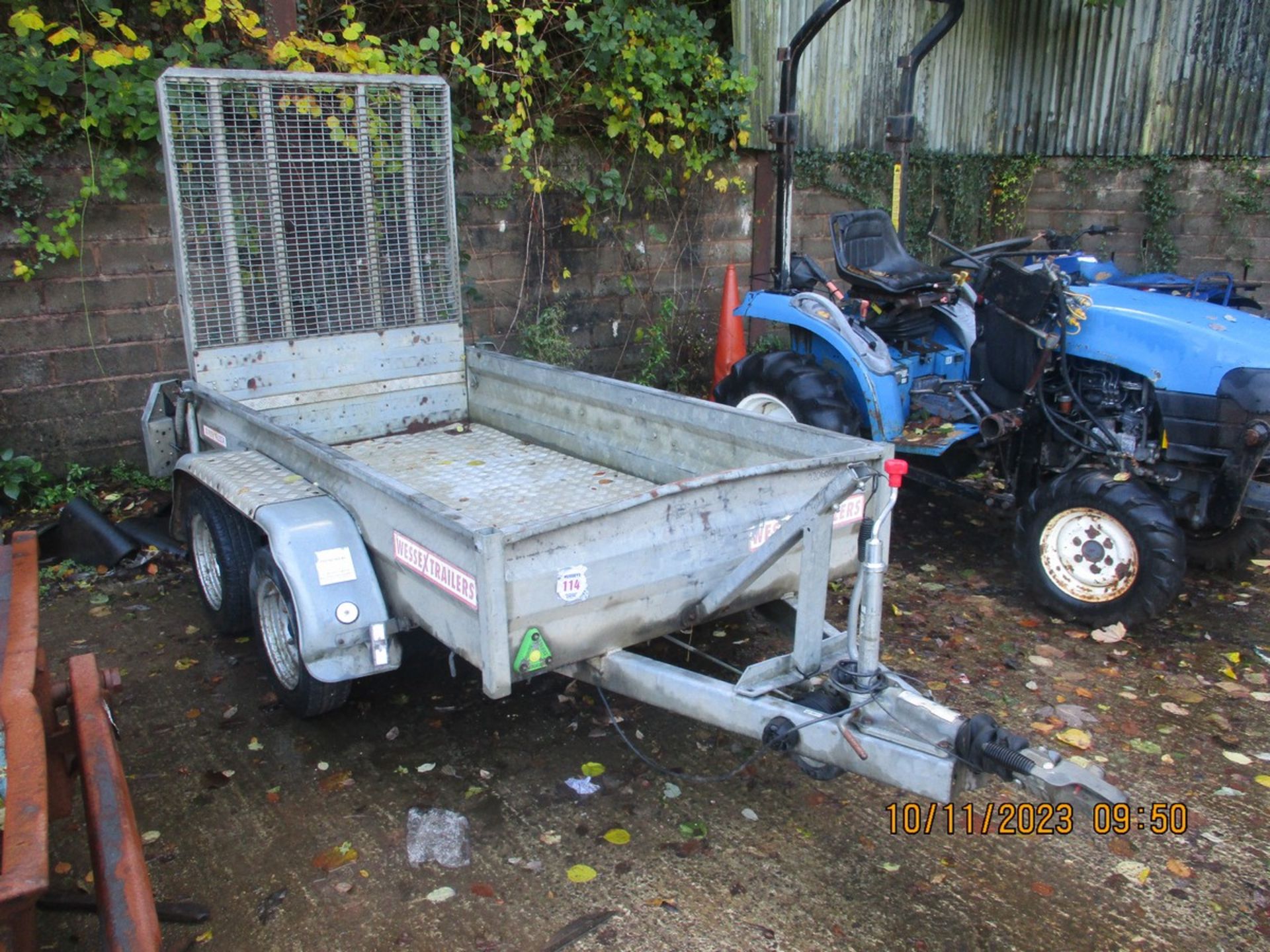 WESSEX 8X4 PLANT TRAILER