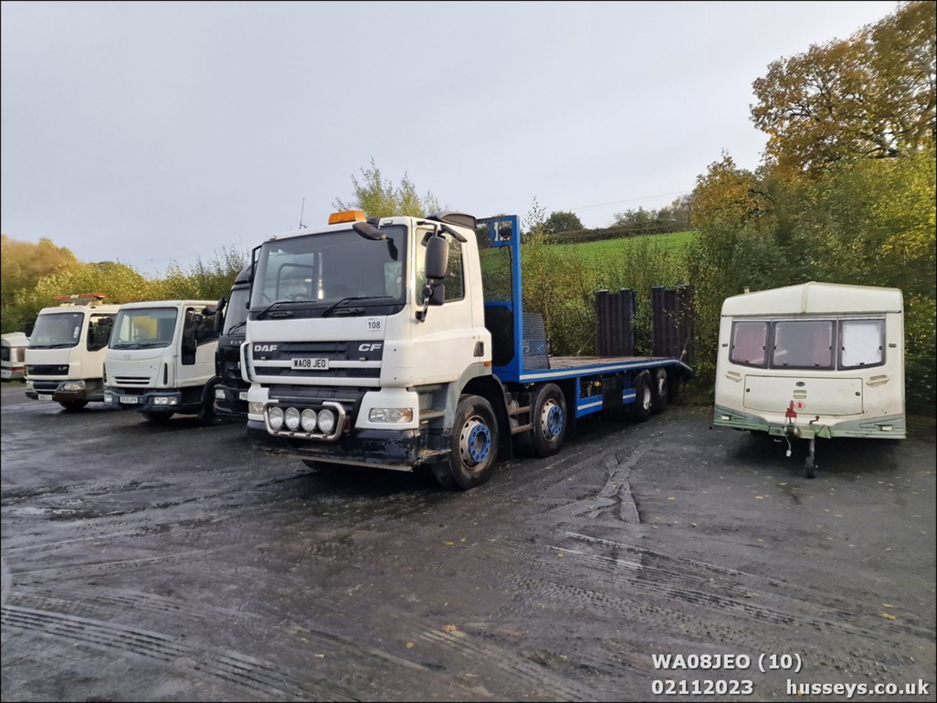 08/08 DAF TRUCKS CF - 12900cc 2dr Flat Bed (Blue) - Image 10 of 32