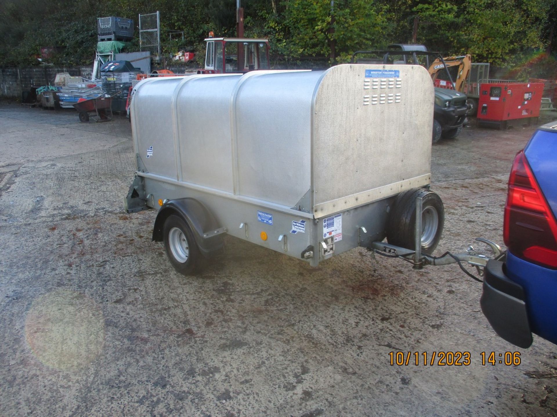 IFOR WILLIAMS P7E LIVESTOCK TRAILER C.W SPARE WHEEL BOUGHT NEW APPROX 2015 & LIGHTLY USED - Image 5 of 8