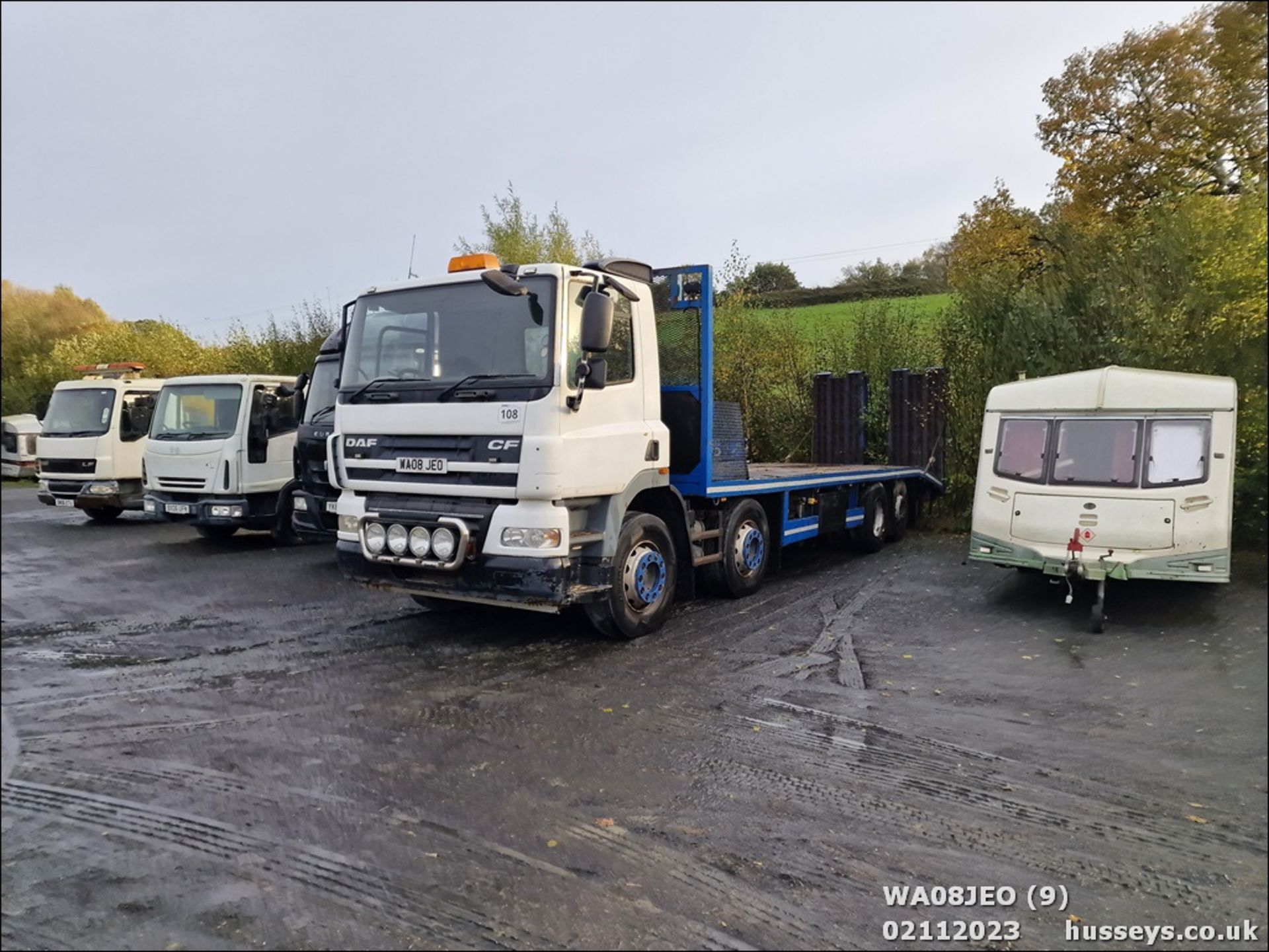 08/08 DAF TRUCKS CF - 12900cc 2dr Flat Bed (Blue) - Image 9 of 32