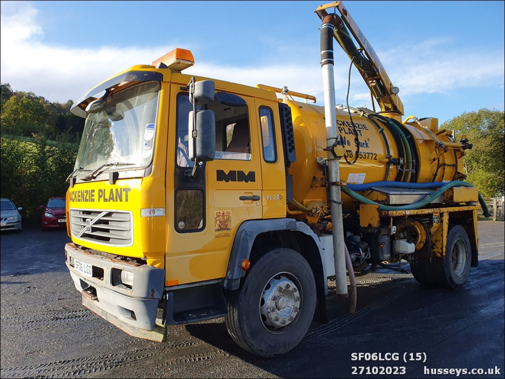 06/06 VOLVO FL GULLY SUCKER - 5480cc 2dr (Yellow) - Image 16 of 41