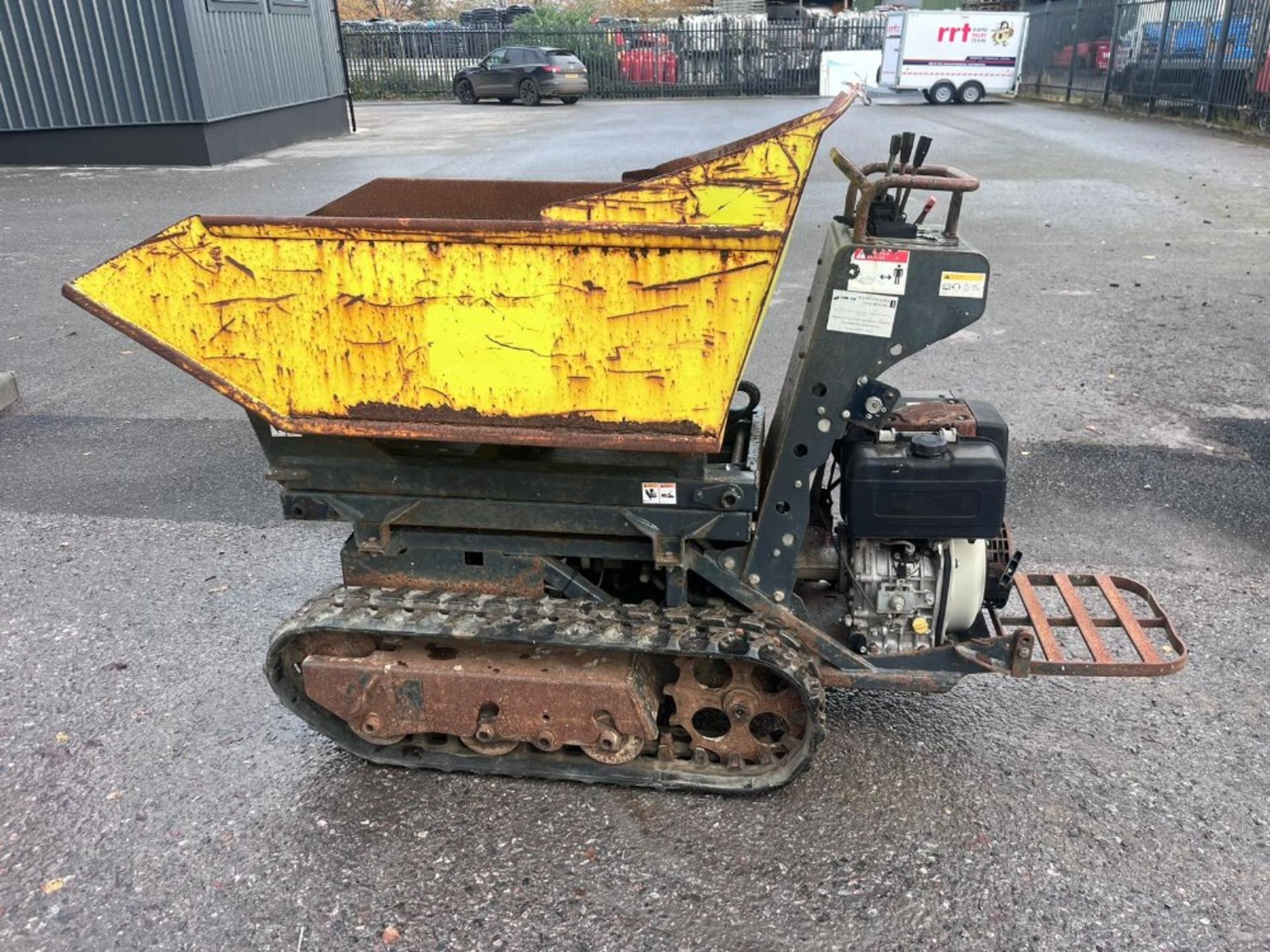 AMMAN DIESEL HI TIP TRACKED DUMPER YANMAR ELEC START ENGINE RTT