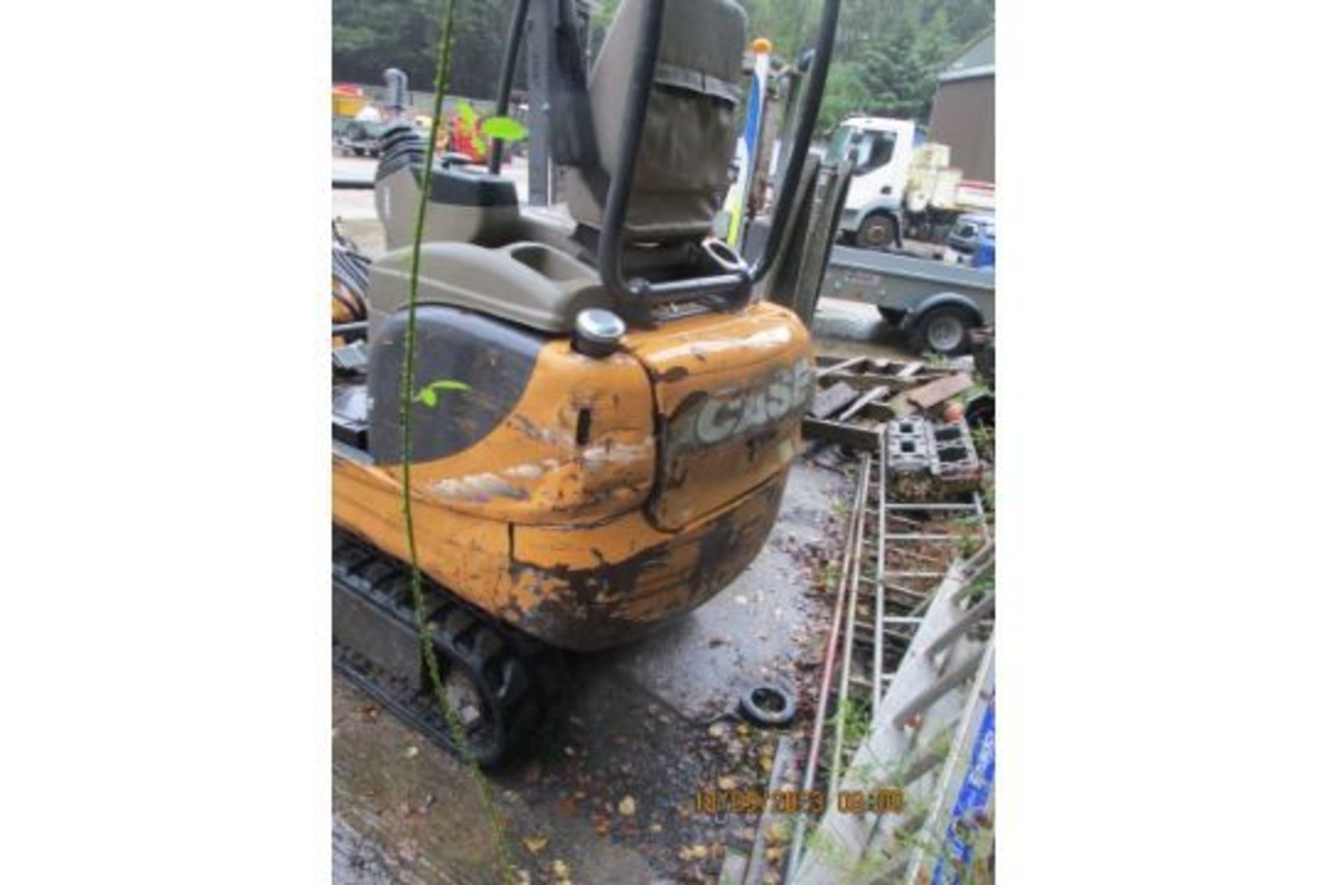 CASE CX16 MINI DIGGER C.,W 2 BUCKETS - Image 9 of 13