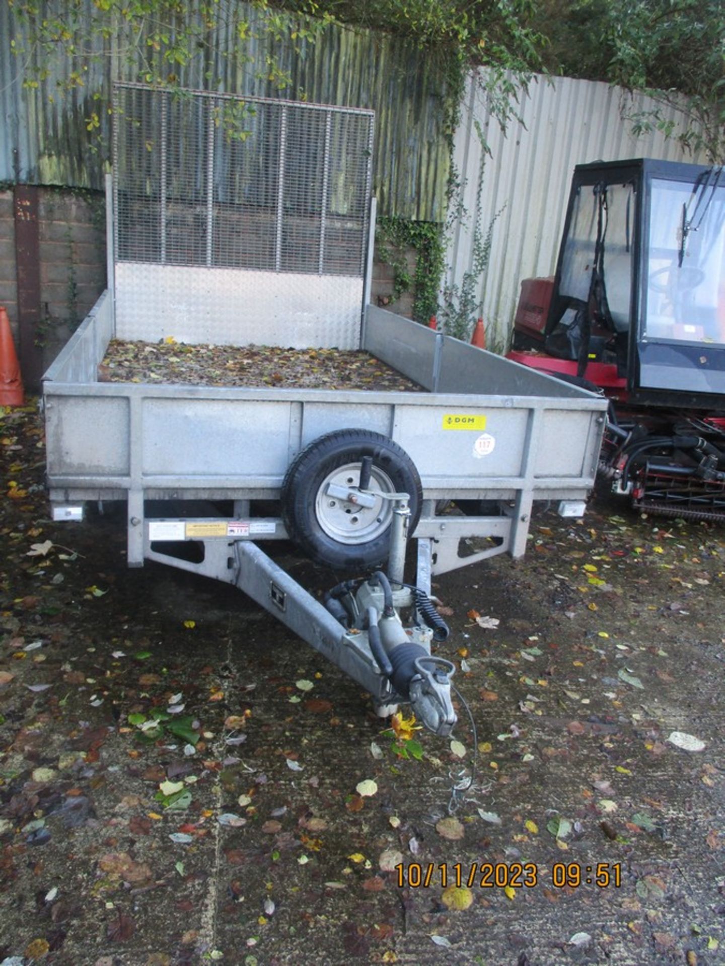 IFOR WILLIAMS LT126G TRAILER C.W DROP SIDES & FULL LENGTH RAMP - Image 4 of 9