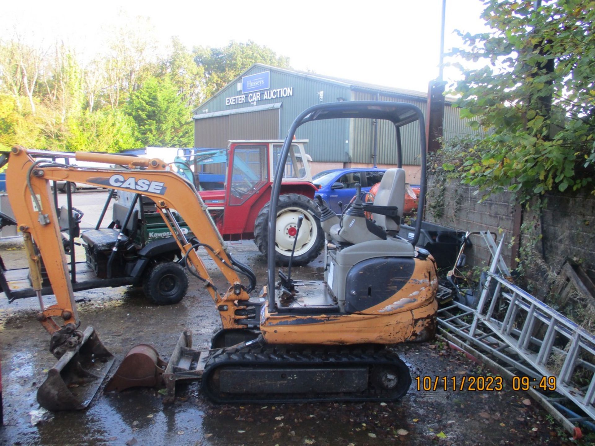 CASE CX16 MINI DIGGER C.,W 2 BUCKETS - Image 3 of 13