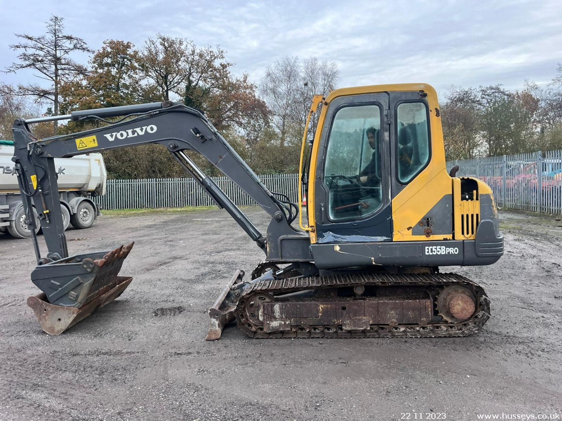 VOLVO EC55B PRO DIGGER 2011 3815HRS 2 BUCKETS RTD