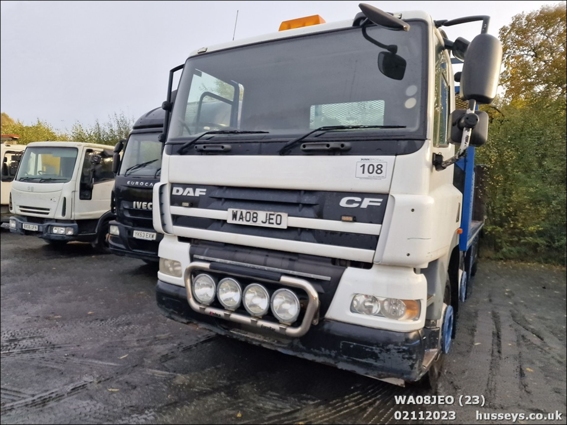 08/08 DAF TRUCKS CF - 12900cc 2dr Flat Bed (Blue) - Image 23 of 32