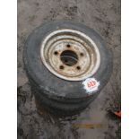 4 TRAILER WHEELS