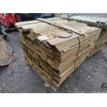 PALLET OF FEATHER EDGE BOARDING