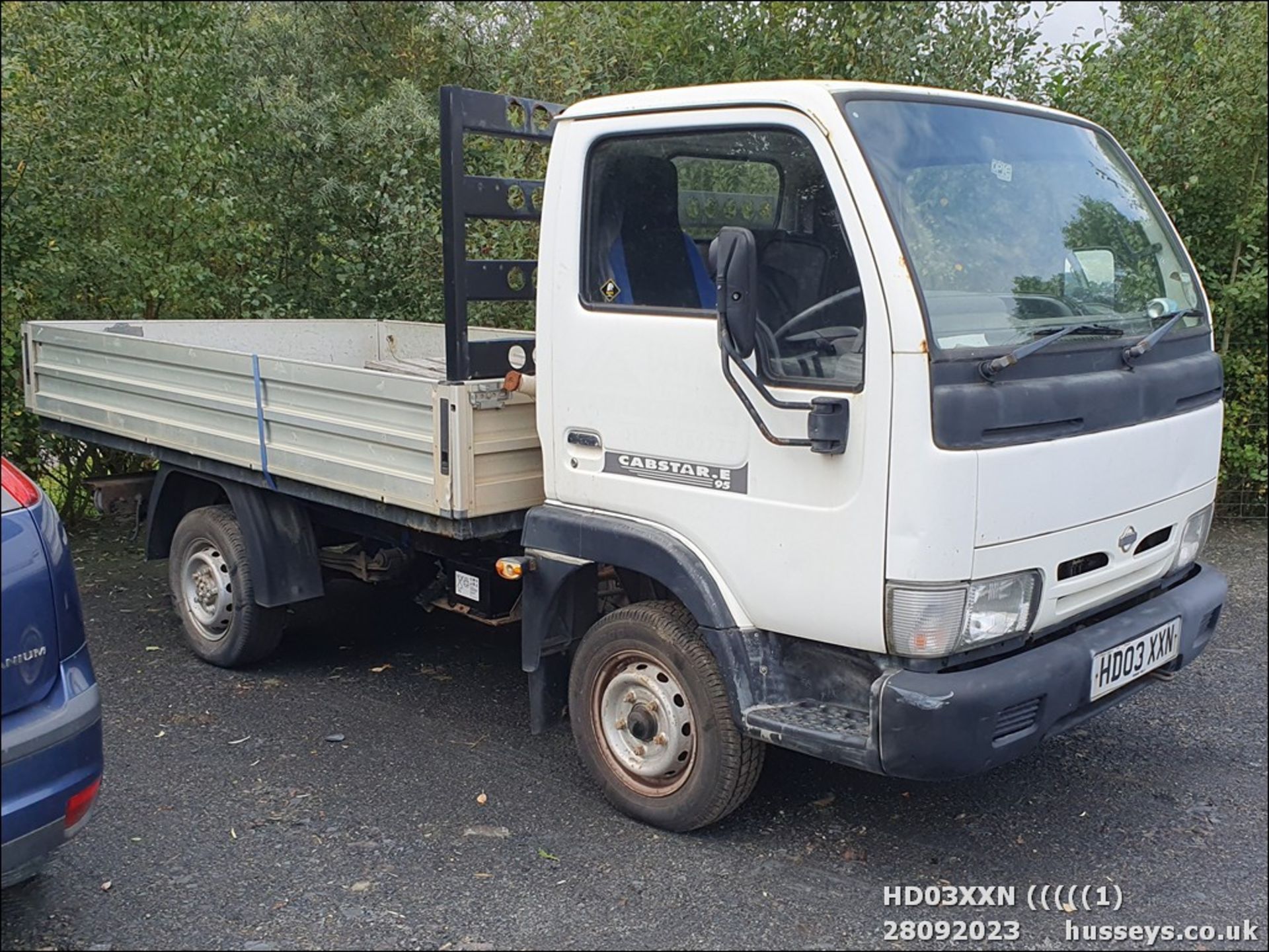 03/03 NISSAN CABSTAR E95 SWB - 2664cc 2dr Pickup (White)