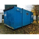 20' x 9' GENTS & DISABLED TOILET. 3 H/BASINS, 3 URINALS SOLD OFFSITE
