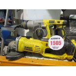 CORDLESS DEWALT DRILL & GRINDER