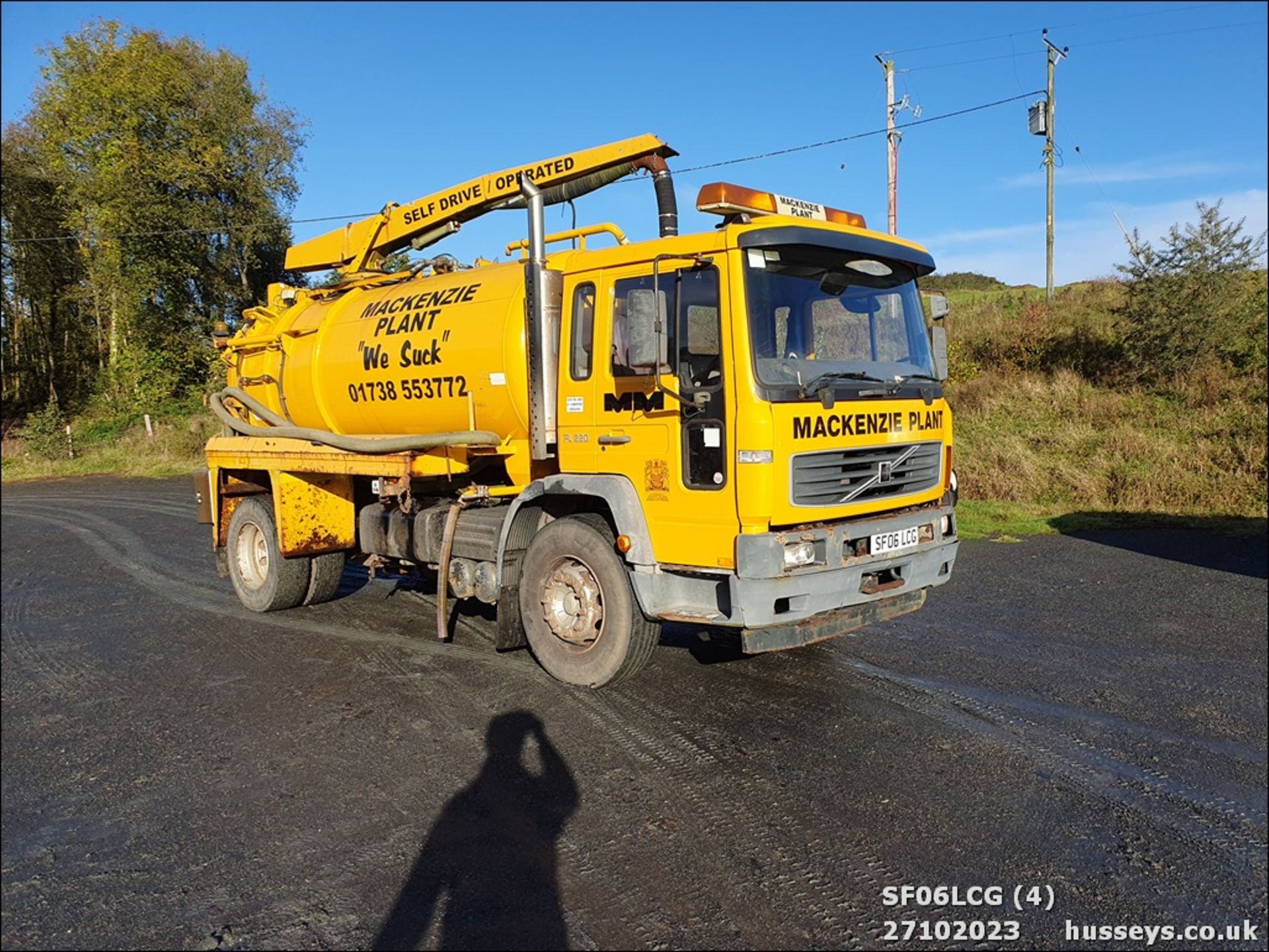 06/06 VOLVO FL GULLY SUCKER - 5480cc 2dr (Yellow) - Image 5 of 41