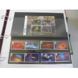 An album of Royal Mail mint stamps, mainly higher value and 1st class